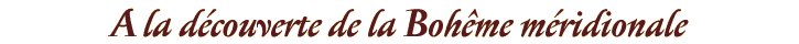 Tourisme en Boh&ecirc;me du Sud