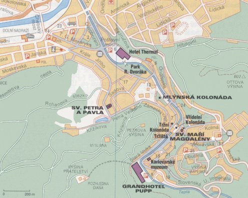 Plan de Karlovy Vary